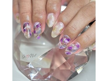 キュアネイル(Qa Nail)/大理石風ネイル☆8900円