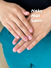 ネコ(Neko)/ワンホン定額　チークネイル