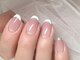リオラ(RIORA)の写真/指先を彩るシンプルだけどトキメクnail*丁寧なケアでワンランク上の仕上がりに♪パラジェル認定サロン*