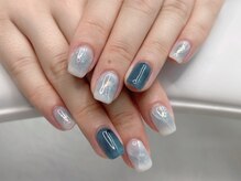 フォルサ(Forca)/定額ニュアンスブルーネイル