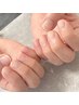 【ハンド】クリアジェル◆自爪育成にも◎甘皮ケア込み