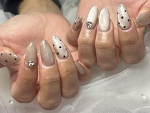 ジョアネイル(JOA Nail)/スターギャラ/Vカット/ドット