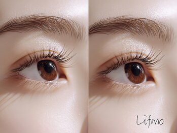 リフモ 自由が丘店(Lifmo)の写真/【当店オススメ♪Wカールまつげパーマ×Wケラチン4,900円】まつ毛の健康と可愛さの欲張り仕上げ♪