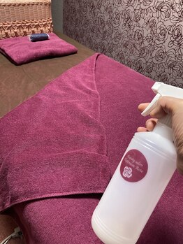 プラチナローズ(Platinum Rose)/感染対策、タオルの洗濯消毒