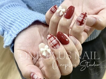 ワン プラス(ONE PLUS)/リボンネイル