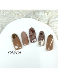 ニュアンスパイソンネイル