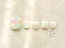 オル('olu)/4月フットネイル定額【Nuance】