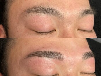 ユー 千葉店(you)の写真/口コミ高評多数★上がり眉も下がり眉も骨格に合わせた理想のイケメン美眉に◎初めての方にもおすすめ！