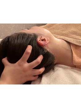 ヘッドスパで癒されたい