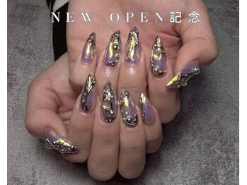 ハートネイルネイルアート