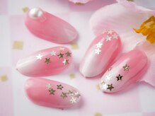 カラーズ 浜松店(colors)/キラキラスターネイル☆