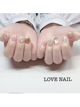 ラブネイル(LOVE NAIL)/ニュアンスネイル