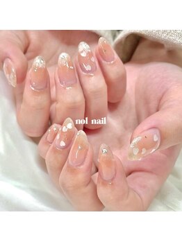 ノルネイル(nol nail)/ハート付きチークマグネット