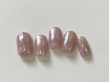 ネイルメゾン 天神店(NAIL MAISON)/キラキラオーロラネイル春￥5000