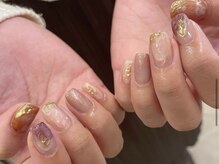 アイネイルズ 天神今泉店(I-nails)/【misato.n】春ニュアンス