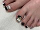 テン(ten.)の写真/【FOOTワンカラー¥6000/フットケアコース¥4000】ワンカラーやトレンドのマグネットネイルまで多数ご用意！
