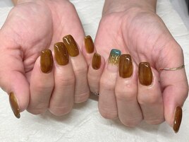 秋の個性派ネイル☆