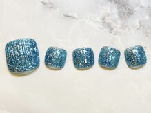 ネイルサロン クラーヴォ(cravo)/フットシンプルアートコース　28