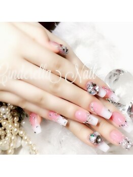 シンデレラネイル(CINDERELLA NAIL)/【スカルプ長さだしネイル】