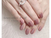 シェリエ(Cherie)/アシメネイル/片側マット仕上げ