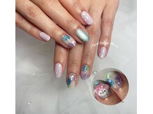 ネイルサロン レーヴ(Reve)/紫陽花ネイル