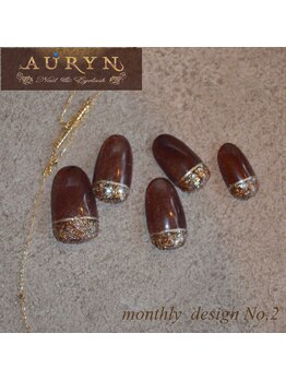 アウリン(AURYN)/10月限定 monthly design No,2