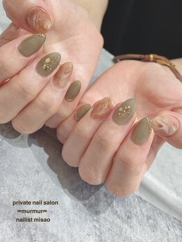 プライベート ネイルサロン マーマ(murmur)/秋カラーネイル