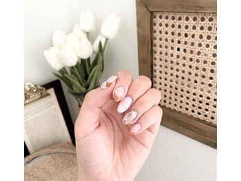 ヘアアンドネイル ミューズ 新浦安店(HAIR&NAIL MUSE)/手描きアート/ストーンネイル