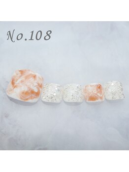 はあとねいる 枚方店/フットネイル：No.108