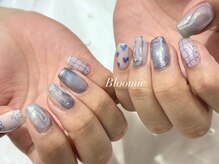 サロン ブルーミー 大井町店(Salon Bloomie)/ブルー系ニュアンスアート