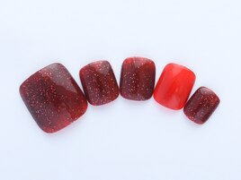 【新色】秋色フットネイル