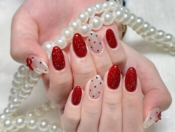 ラッキー(Lucky)/冬ネイル、持ち込みデザイン