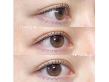 シシン バイ クーイーアイ(CICIN.by COOEY EYE)の雰囲気（くるんと上向き♪サッと簡単に束感が作れるまつげパーマ＊）