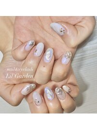 オーロラ×ニュアンスアート