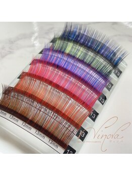 ヴィノバ(VINOVA)/ボリュームラッシュのカラー♪