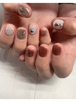 ココロネイル 半田山店(Cocolo nail)/girly nail