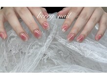 ベリーネイル(Berry nail)/12月24日クリスマス限定6890円