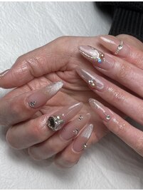 ミラー　ビジューマグネット