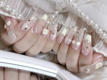 リンドネイル バイ モカ アンド ララ(Lind nail by moca and LaLa)/【mio】夏/さくらんぼネイル