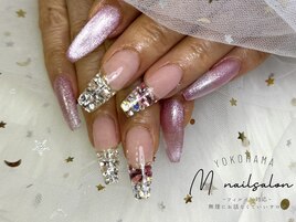 スカルプ◇宝石ネイル
