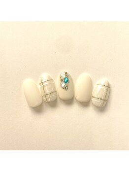 Nail & Eye Basic 川越店【パラジェル/フィルイン/ネイルスクール併設店】/マンスリー定額トレンドデザイン