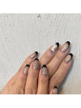 ツインエイト(Twin Eight)/フレンチ お花ホログラム