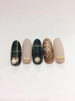 エトワール 大垣店(Etoile)/チェックネイル