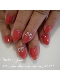 華やかマオジェルワンカラー