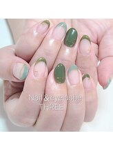 ネイルアンドまつげエクステ専門サロン スリー(THREE)/秋カラー