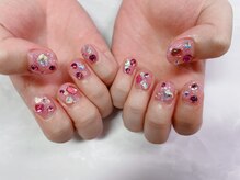 ネイルサロン ビューティーマジック 川口店/ピンクネイル