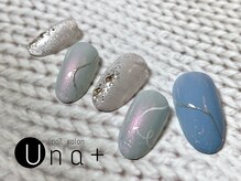 ネイルサロン ウナプラス(una+)/うねうねハート