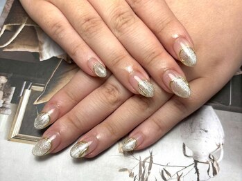 ニュアンスネイル/夏デザイン