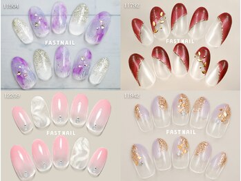 ファストネイル 町田店(FAST NAIL)/定額 ¥5410 ◆ シンプルAコース