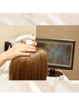 ユメスパ 銀座(YUMESPA)/スコープで頭皮の状態をチェック